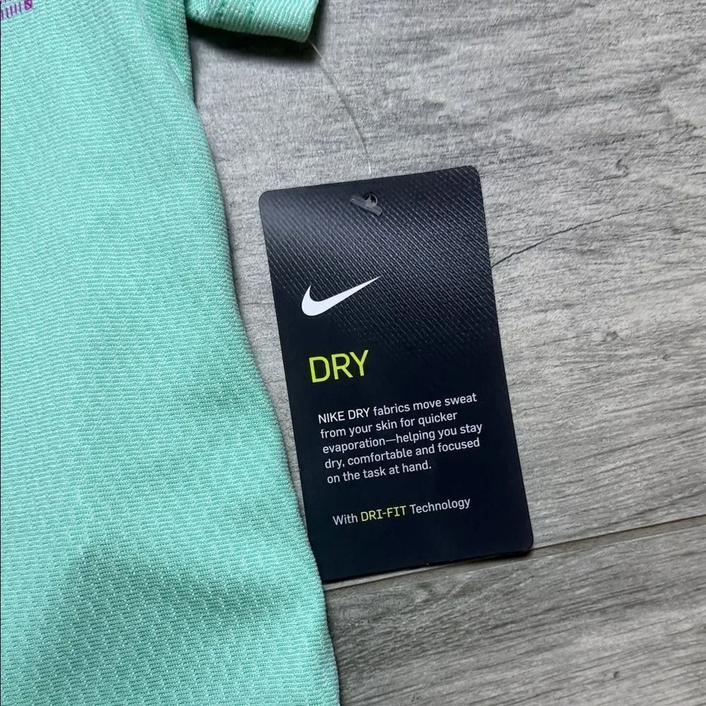 Nike Dry Fit Kids Tee with Large Swoosh Logo
